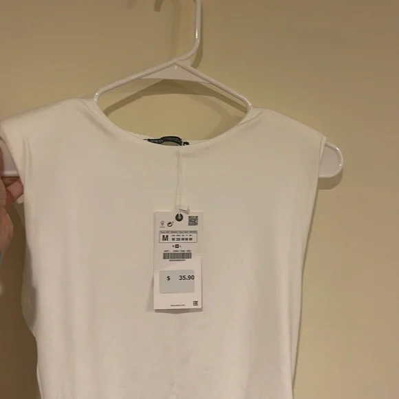 White Zara bodysuit - Picture 1 of 3